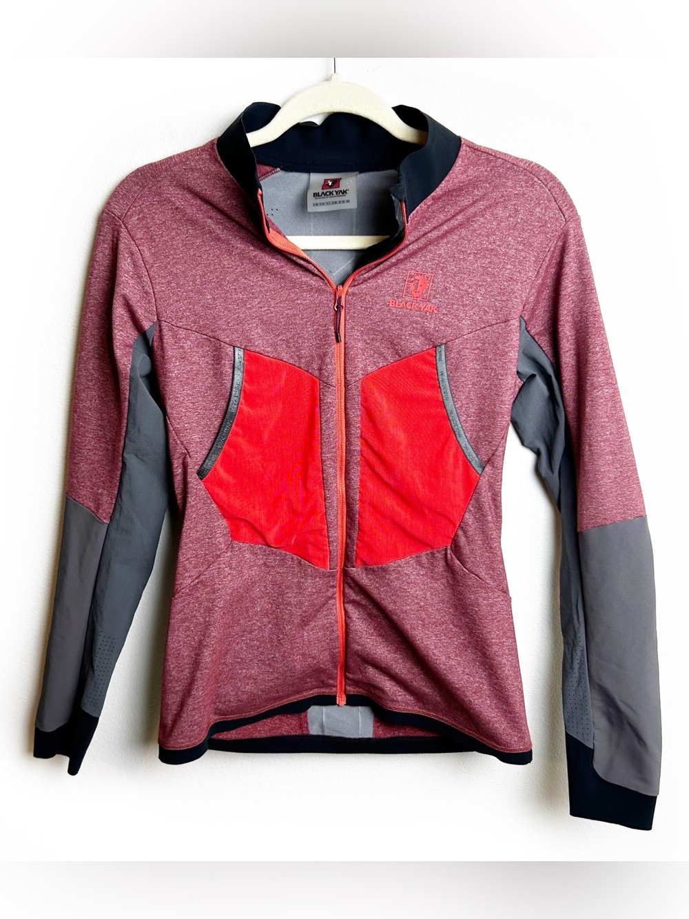 Black Yak Combat shirt women technical hybrid thermal mid-layer size: S